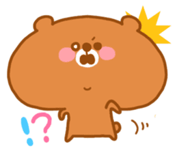 Kawaii Bear & Cat Sticker sticker #873999