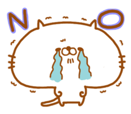 Kawaii Bear & Cat Sticker sticker #874000