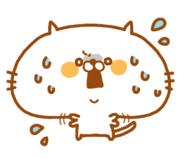 Kawaii Bear & Cat Sticker sticker #874027
