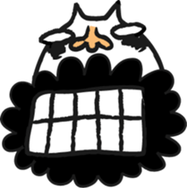 Funny cat sticker #874219