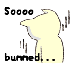 Miro Neko [green Cat] English version sticker #874419