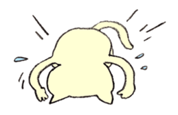 Miro Neko [green Cat] English version sticker #874433