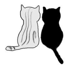 nekomaru&kuro sticker #874517