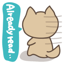 Tecchan English version sticker #874693