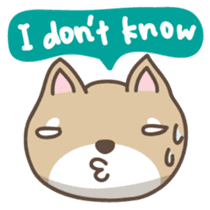 Tecchan English version sticker #874705