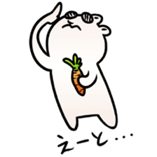 The Strange Rabbit sticker #874786