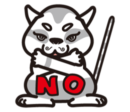 M-hair style cat sticker #874880