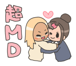 90's co-gal style sticker #875012