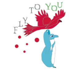 The Penguin's World sticker #875053