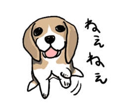 Beagle Hapi sticker #875200