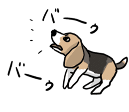 Beagle Hapi sticker #875216
