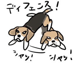 Beagle Hapi sticker #875226