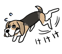 Beagle Hapi sticker #875229