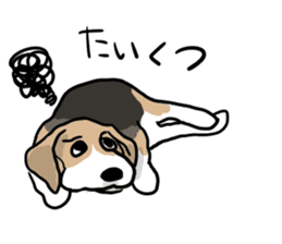 Beagle Hapi sticker #875230