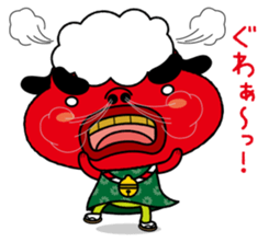 Festival rabbit of Shishiyan and two sticker #875570