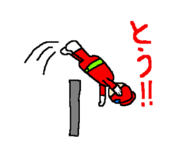 Costume play hero mask of the justice sticker #875761