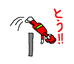 Costume play hero mask of the justice sticker #875761