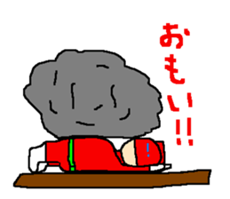 Costume play hero mask of the justice sticker #875764