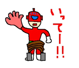 Costume play hero mask of the justice sticker #875768