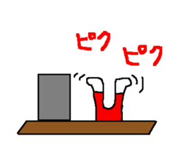 Costume play hero mask of the justice sticker #875777