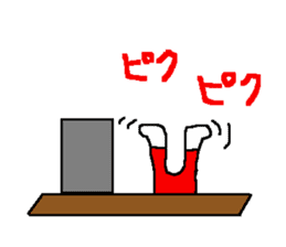 Costume play hero mask of the justice sticker #875777