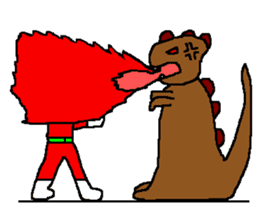 Costume play hero mask of the justice sticker #875779