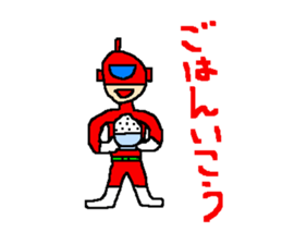 Costume play hero mask of the justice sticker #875782