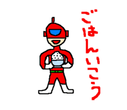 Costume play hero mask of the justice sticker #875782