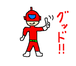 Costume play hero mask of the justice sticker #875783