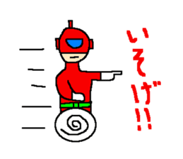 Costume play hero mask of the justice sticker #875784