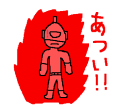 Costume play hero mask of the justice sticker #875787