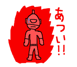 Costume play hero mask of the justice sticker #875787