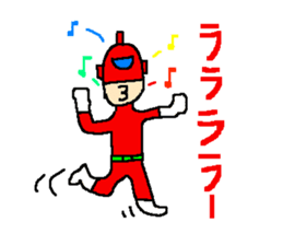 Costume play hero mask of the justice sticker #875788