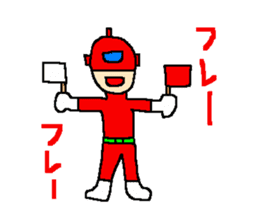 Costume play hero mask of the justice sticker #875792