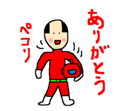 Costume play hero mask of the justice sticker #875798