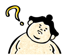 sumo wrestler"yuruizeki" part2 sticker #875840