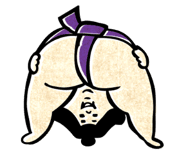 sumo wrestler"yuruizeki" part2 sticker #875849