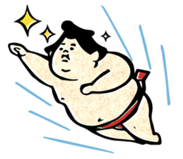 sumo wrestler"yuruizeki" part2 sticker #875851