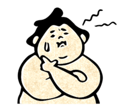 sumo wrestler"yuruizeki" part2 sticker #875852