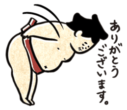 sumo wrestler"yuruizeki" part2 sticker #875853