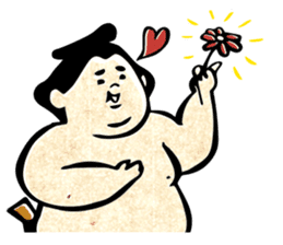 sumo wrestler"yuruizeki" part2 sticker #875854