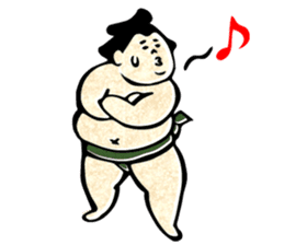sumo wrestler"yuruizeki" part2 sticker #875858
