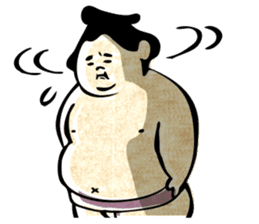 sumo wrestler"yuruizeki" part2 sticker #875859