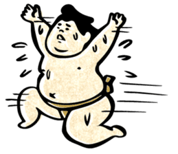 sumo wrestler"yuruizeki" part2 sticker #875860