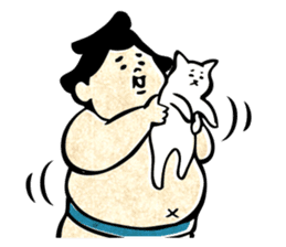sumo wrestler"yuruizeki" part2 sticker #875864