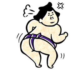 sumo wrestler"yuruizeki" part2 sticker #875868