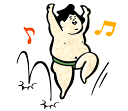 sumo wrestler"yuruizeki" part2 sticker #875870