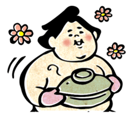 sumo wrestler"yuruizeki" part2 sticker #875876