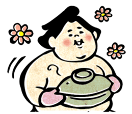 sumo wrestler"yuruizeki" part2 sticker #875876