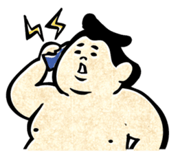sumo wrestler"yuruizeki" part2 sticker #875877